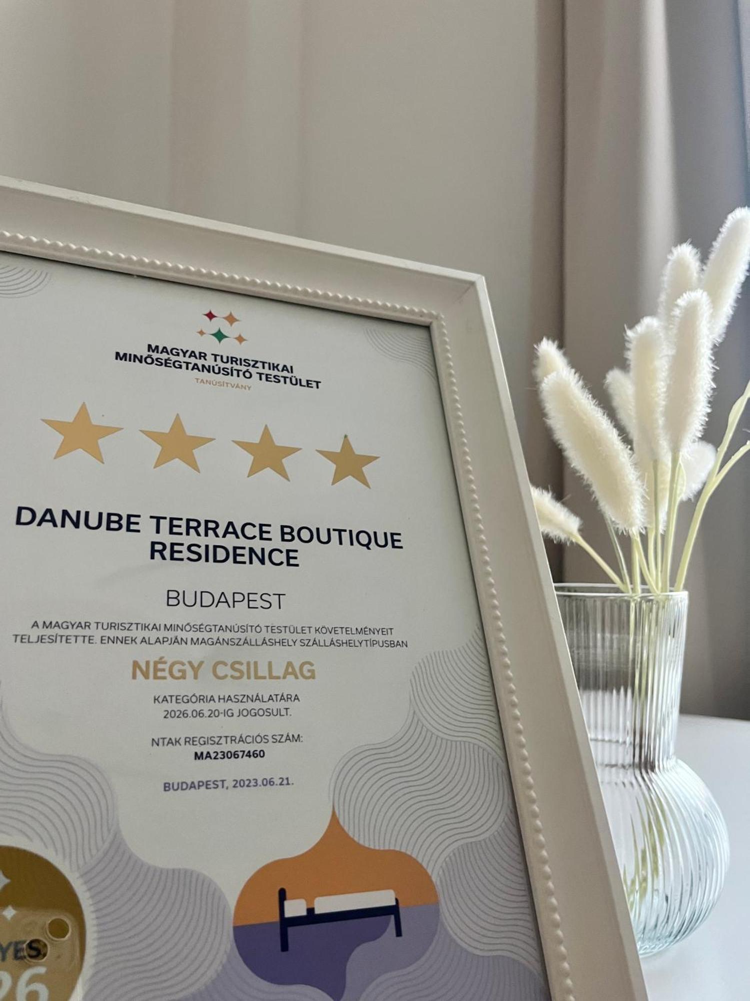 Danube Terrace Boutique Residence With Private Sauna Budapesta Exterior foto
